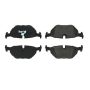 CENTRIC PARTS 102.03960 C-Tek Semi-Metallic Brake Pads with Shims