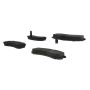 CENTRIC PARTS 102.03990 C-Tek Semi-Metallic Brake Pads with Shims