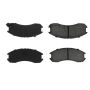 CENTRIC PARTS 102.03990 C-Tek Semi-Metallic Brake Pads with Shims