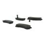 CENTRIC PARTS 102.04010 C-Tek Semi-Metallic Brake Pads with Shims