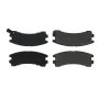CENTRIC PARTS 102.04010 C-Tek Semi-Metallic Brake Pads with Shims