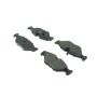 CENTRIC PARTS 102.04030 C-Tek Semi-Metallic Brake Pads with Shims