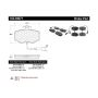 CENTRIC PARTS 102.04071 C-Tek Semi-Metallic Brake Pads with Shims