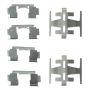 CENTRIC PARTS 102.04090 C-Tek Semi-Metallic Brake Pads with Shims