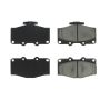 CENTRIC PARTS 102.04100 C-Tek Semi-Metallic Brake Pads with Shims