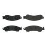 CENTRIC PARTS 102.04120 C-Tek Semi-Metallic Brake Pads with Shims