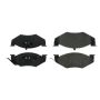 CENTRIC PARTS 102.04140 C-Tek Semi-Metallic Brake Pads with Shims