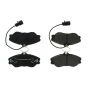 CENTRIC PARTS 102.04191 C-Tek Semi-Metallic Brake Pads with Shims