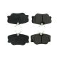 CENTRIC PARTS 102.04230 C-Tek Semi-Metallic Brake Pads with Shims