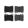 CENTRIC PARTS 102.04240 C-Tek Semi-Metallic Brake Pads with Shims