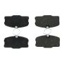 CENTRIC PARTS 102.04250 C-Tek Semi-Metallic Brake Pads with Shims