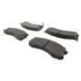 CENTRIC PARTS 102.04280 C-Tek Semi-Metallic Brake Pads with Shims
