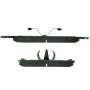 CENTRIC PARTS 102.04310 C-Tek Semi-Metallic Brake Pads with Shims