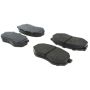 CENTRIC PARTS 102.04330 C-Tek Semi-Metallic Brake Pads with Shims