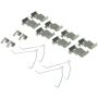 CENTRIC PARTS 102.04330 C-Tek Semi-Metallic Brake Pads with Shims