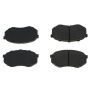 CENTRIC PARTS 102.04330 C-Tek Semi-Metallic Brake Pads with Shims