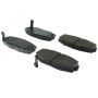 CENTRIC PARTS 102.04350 C-Tek Semi-Metallic Brake Pads with Shims