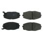 CENTRIC PARTS 102.04350 C-Tek Semi-Metallic Brake Pads with Shims