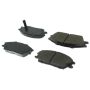 CENTRIC PARTS 102.04400 C-Tek Semi-Metallic Brake Pads with Shims
