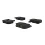 CENTRIC PARTS 102.04430 C-Tek Semi-Metallic Brake Pads with Shims
