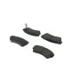 CENTRIC PARTS 102.04510 C-Tek Semi-Metallic Brake Pads with Shims