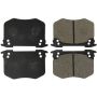 CENTRIC PARTS 102.04530 C-Tek Semi-Metallic Brake Pads with Shims
