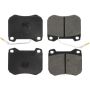 CENTRIC PARTS 102.04550 C-Tek Semi-Metallic Brake Pads with Shims