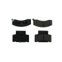 CENTRIC PARTS 102.04590 C-Tek Semi-Metallic Brake Pads with Shims