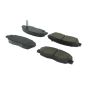 CENTRIC PARTS 102.04650 C-Tek Semi-Metallic Brake Pads with Shims
