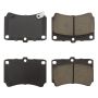 CENTRIC PARTS 102.04660 C-Tek Semi-Metallic Brake Pads with Shims