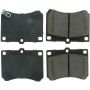 CENTRIC PARTS 102.04730 C-Tek Semi-Metallic Brake Pads with Shims