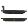 CENTRIC PARTS 102.04840 C-Tek Semi-Metallic Brake Pads with Shims