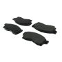 CENTRIC PARTS 102.04890 C-Tek Semi-Metallic Brake Pads with Shims