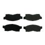 CENTRIC PARTS 102.04890 C-Tek Semi-Metallic Brake Pads with Shims