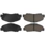 CENTRIC PARTS 102.04900 C-Tek Semi-Metallic Brake Pads with Shims