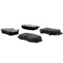 CENTRIC PARTS 102.04920 C-Tek Semi-Metallic Brake Pads with Shims