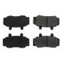 CENTRIC PARTS 102.04920 C-Tek Semi-Metallic Brake Pads with Shims