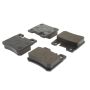 CENTRIC PARTS 102.04950 C-Tek Semi-Metallic Brake Pads with Shims