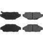 CENTRIC PARTS 102.04960 C-Tek Semi-Metallic Brake Pads with Shims