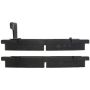 CENTRIC PARTS 102.04980 C-Tek Semi-Metallic Brake Pads with Shims