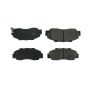 CENTRIC PARTS 102.05030 C-Tek Semi-Metallic Brake Pads with Shims