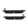 CENTRIC PARTS 102.05070 C-Tek Semi-Metallic Brake Pads with Shims