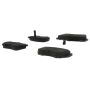 CENTRIC PARTS 102.05100 C-Tek Semi-Metallic Brake Pads with Shims