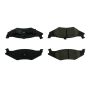 CENTRIC PARTS 102.05120 C-Tek Semi-Metallic Brake Pads with Shims