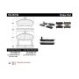 CENTRIC PARTS 102.05150 C-Tek Semi-Metallic Brake Pads with Shims