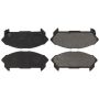 CENTRIC PARTS 102.05150 C-Tek Semi-Metallic Brake Pads with Shims