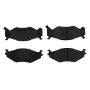 CENTRIC PARTS 102.05220 C-Tek Semi-Metallic Brake Pads with Shims