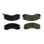 CENTRIC PARTS 102.05300 C-Tek Semi-Metallic Brake Pads with Shims
