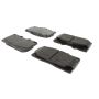 CENTRIC PARTS 102.05310 C-Tek Semi-Metallic Brake Pads with Shims