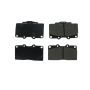 CENTRIC PARTS 102.05310 C-Tek Semi-Metallic Brake Pads with Shims